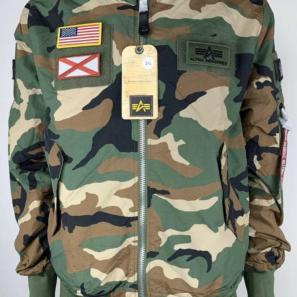 Alpha Industries L2B Flex‎ Jacket Flight Reversible - Picture 9 of 10